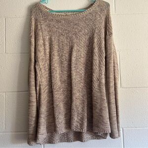 cream jolt sweater